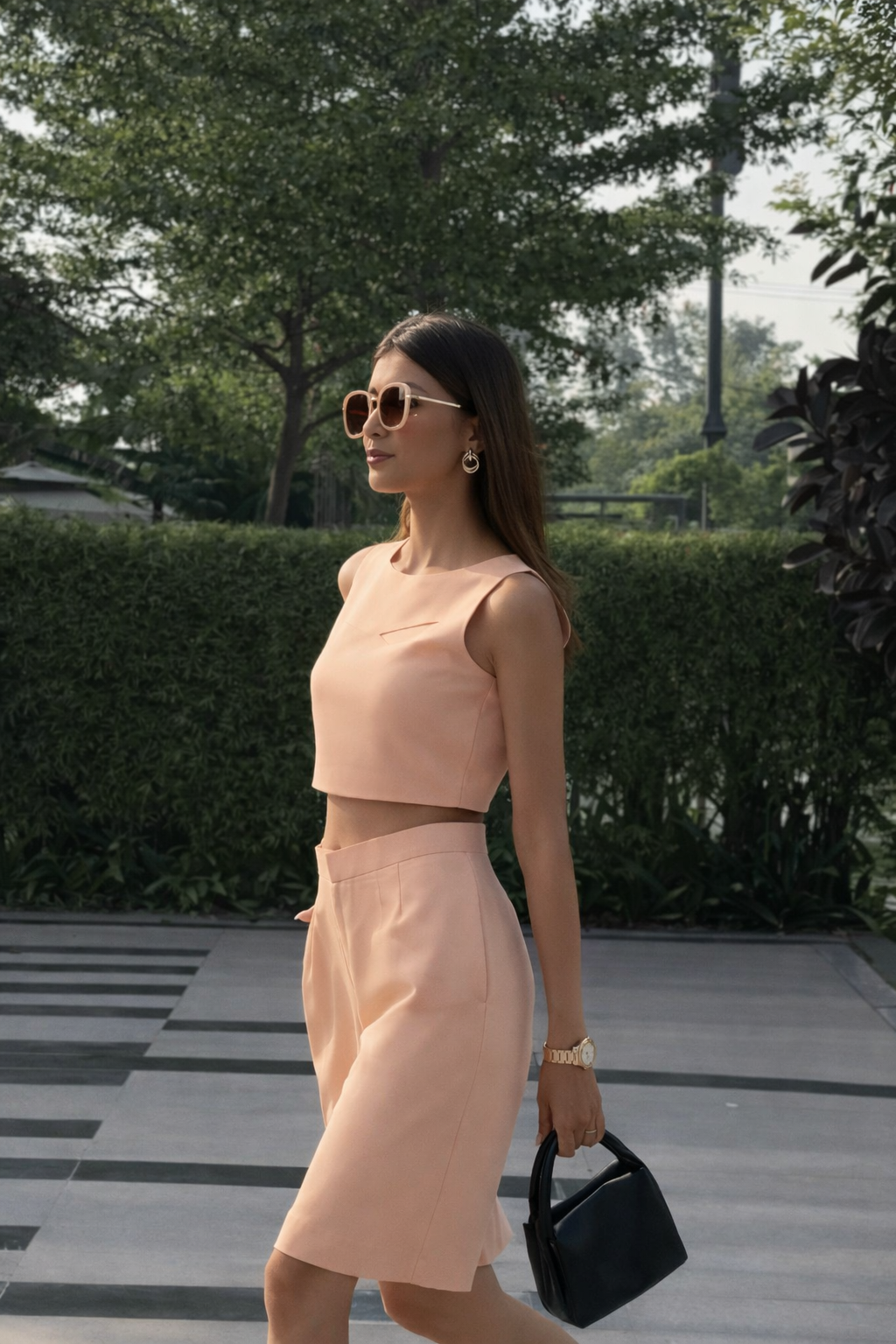 Nexa Top- Bermudas Set