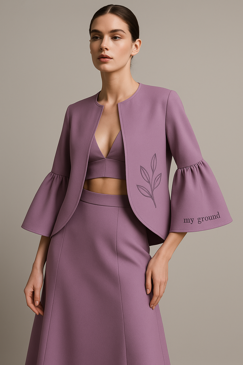 Quiet Petal Summer Jacket
