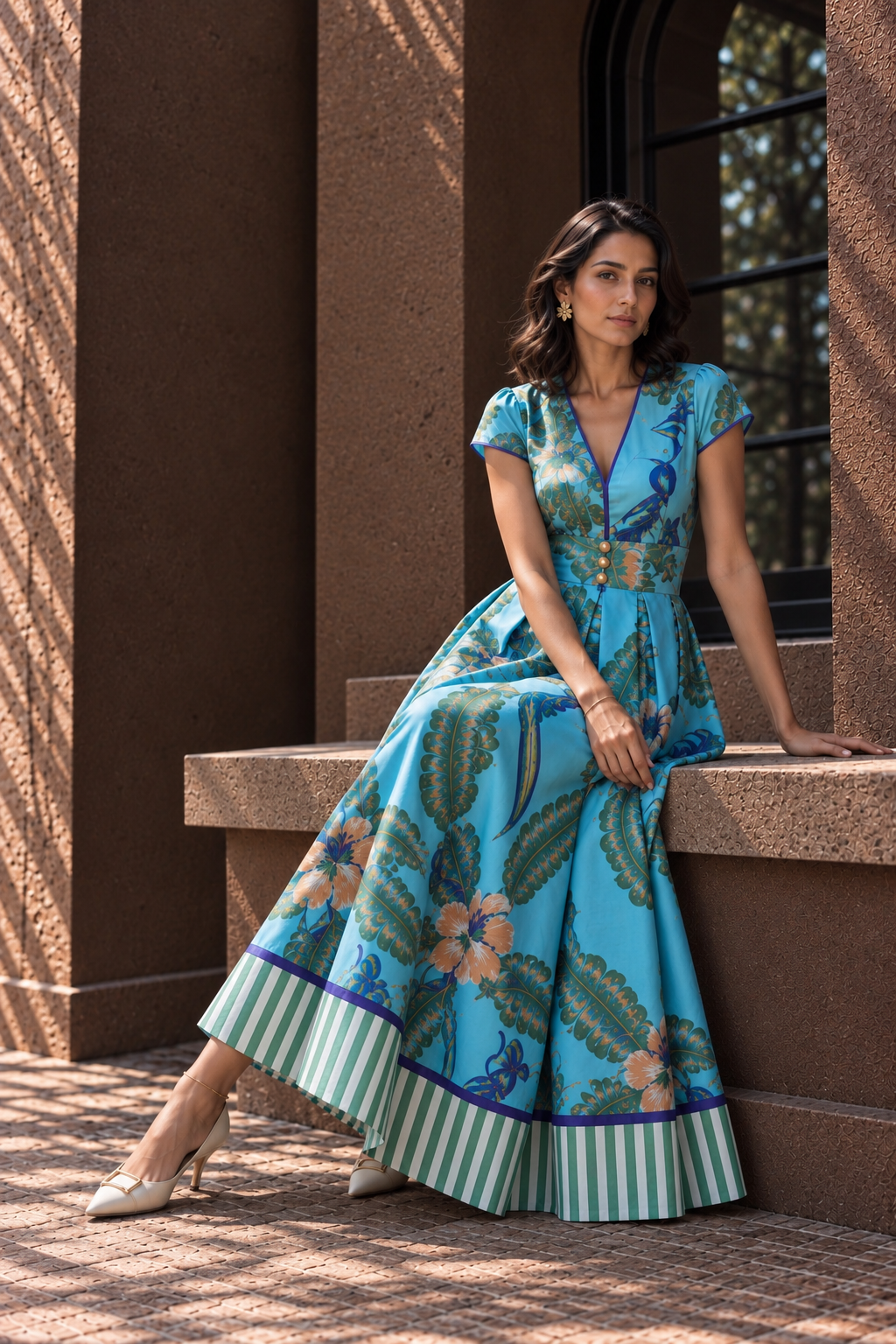 The Blue Fresco Dress