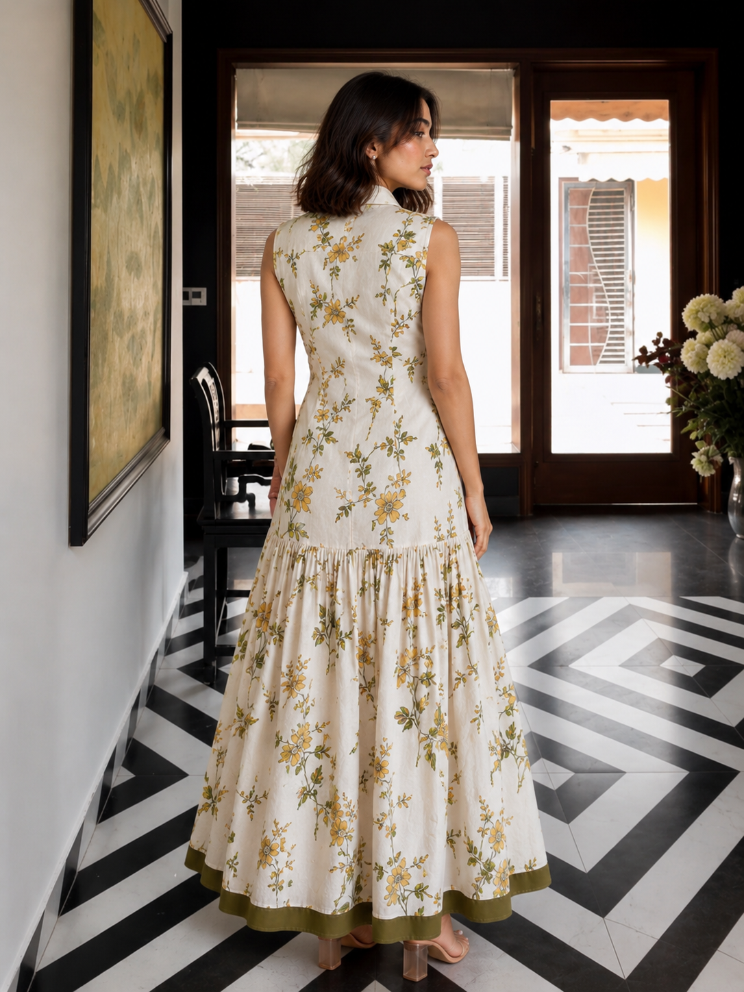 Botanical Utility Dress