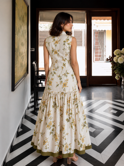Botanical Utility Dress