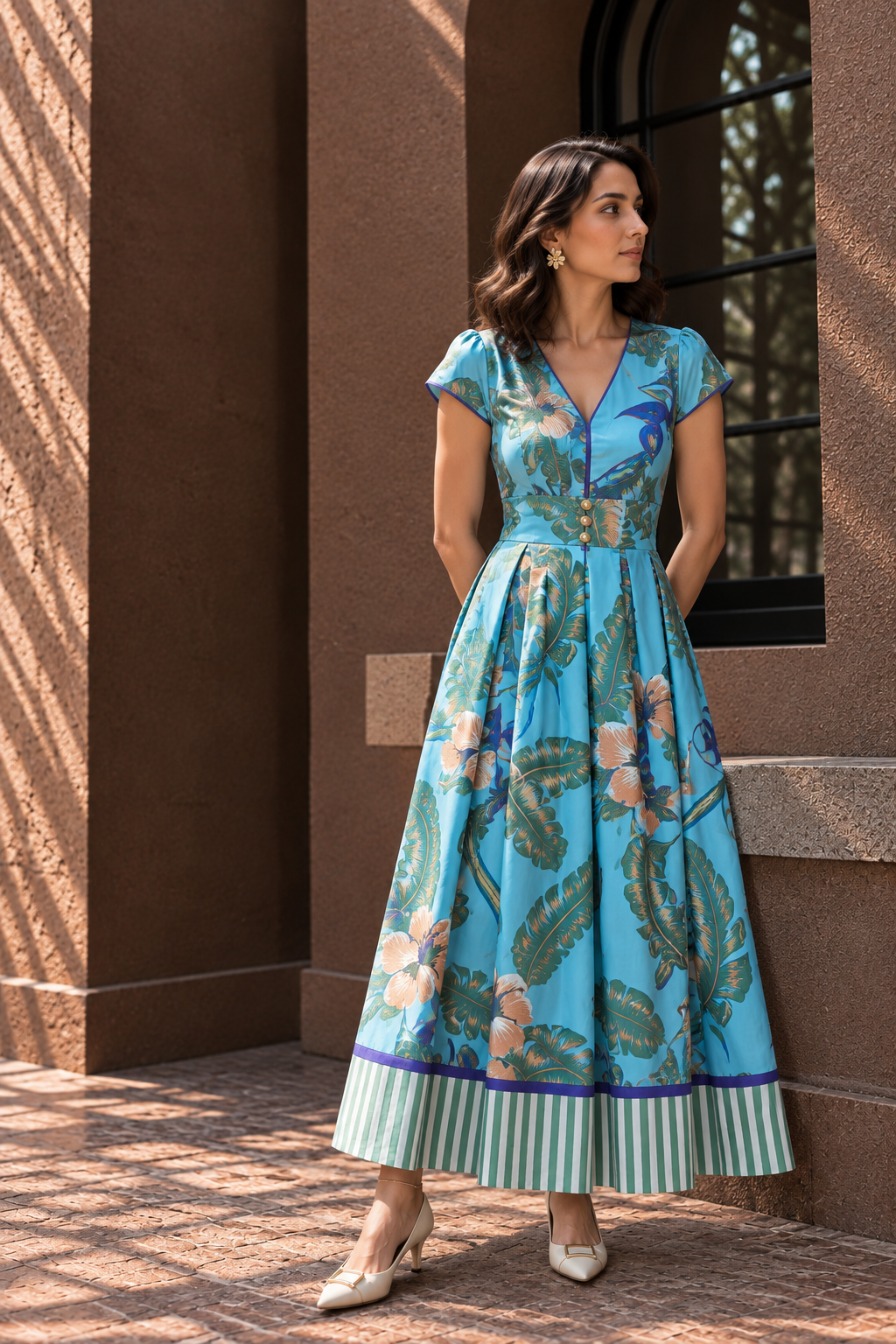 The Blue Fresco Dress