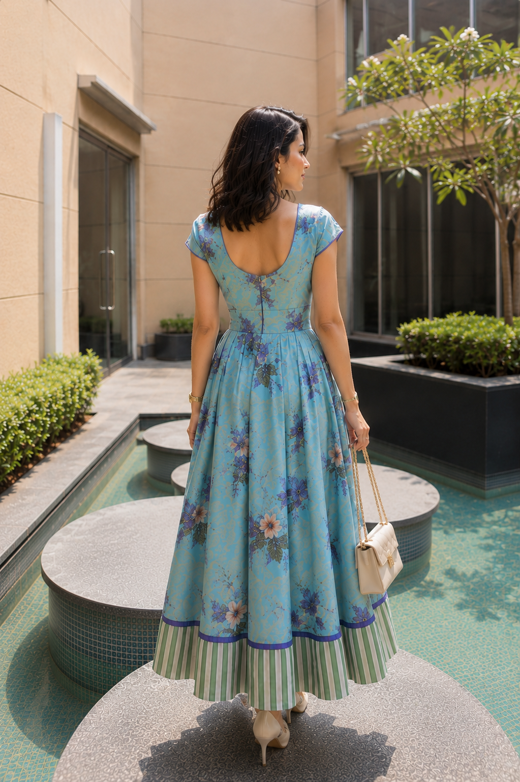The Blue Fresco Dress