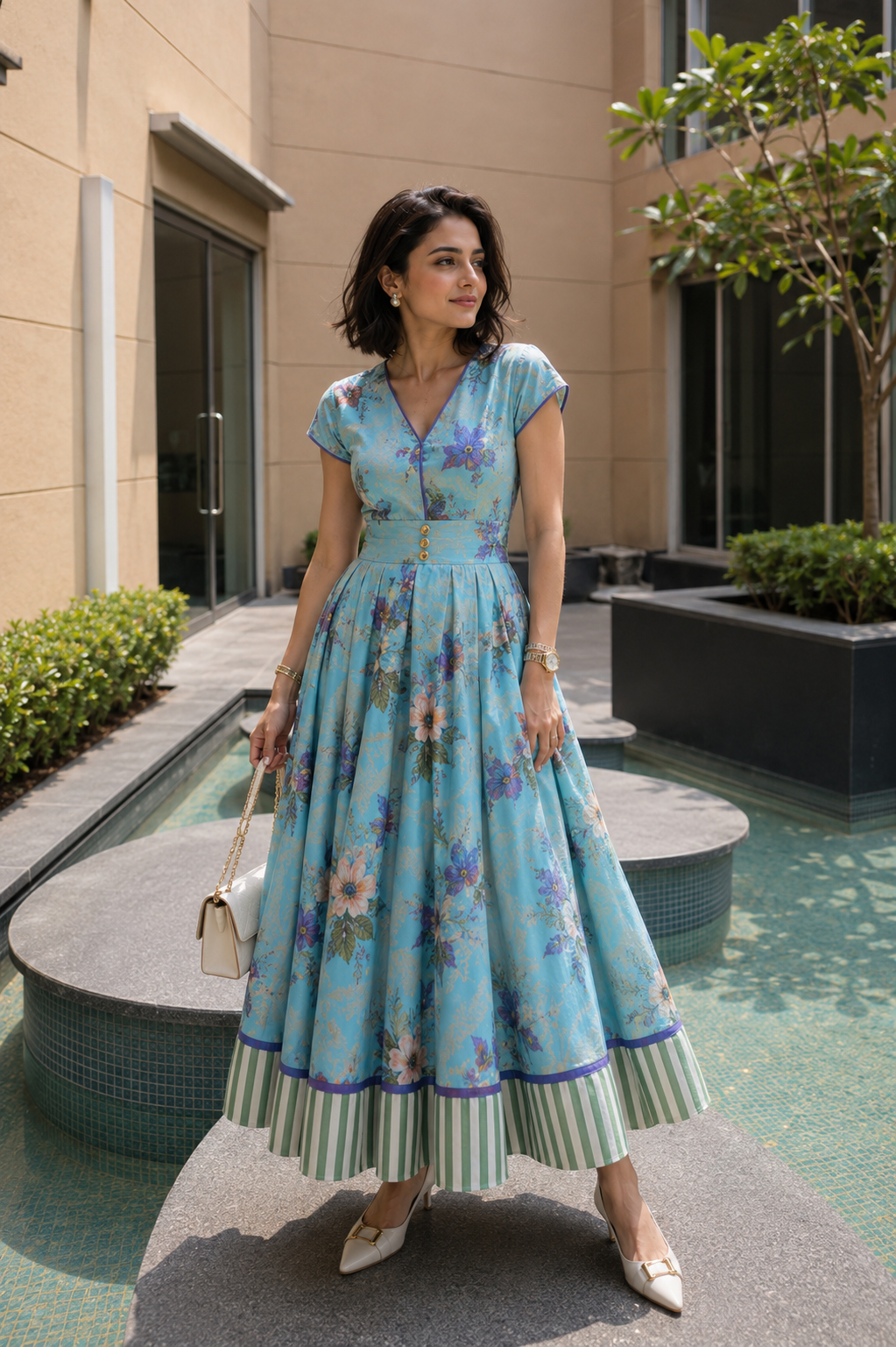 The Blue Fresco Dress