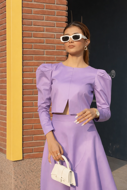 Aura Top- Skirt Set