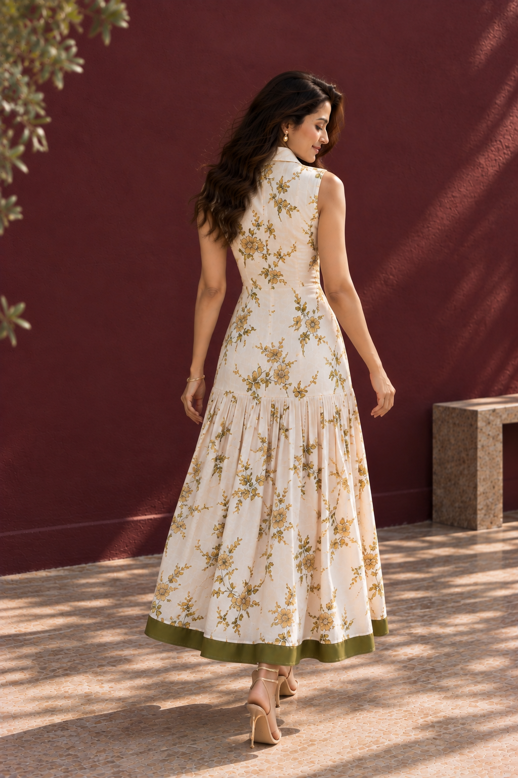 Botanical Utility Dress