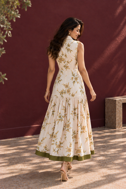 Botanical Utility Dress