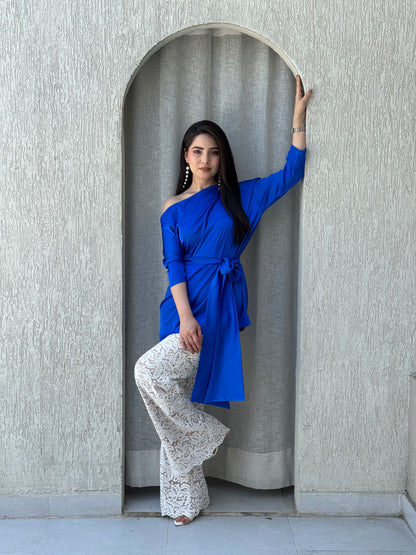Cobalt Lace Set