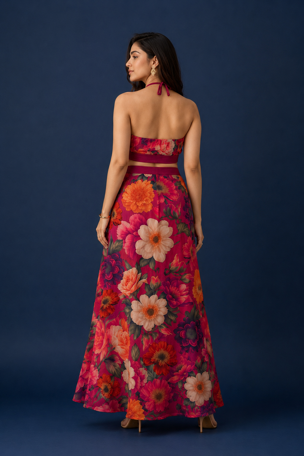 Bloom Halter Dress