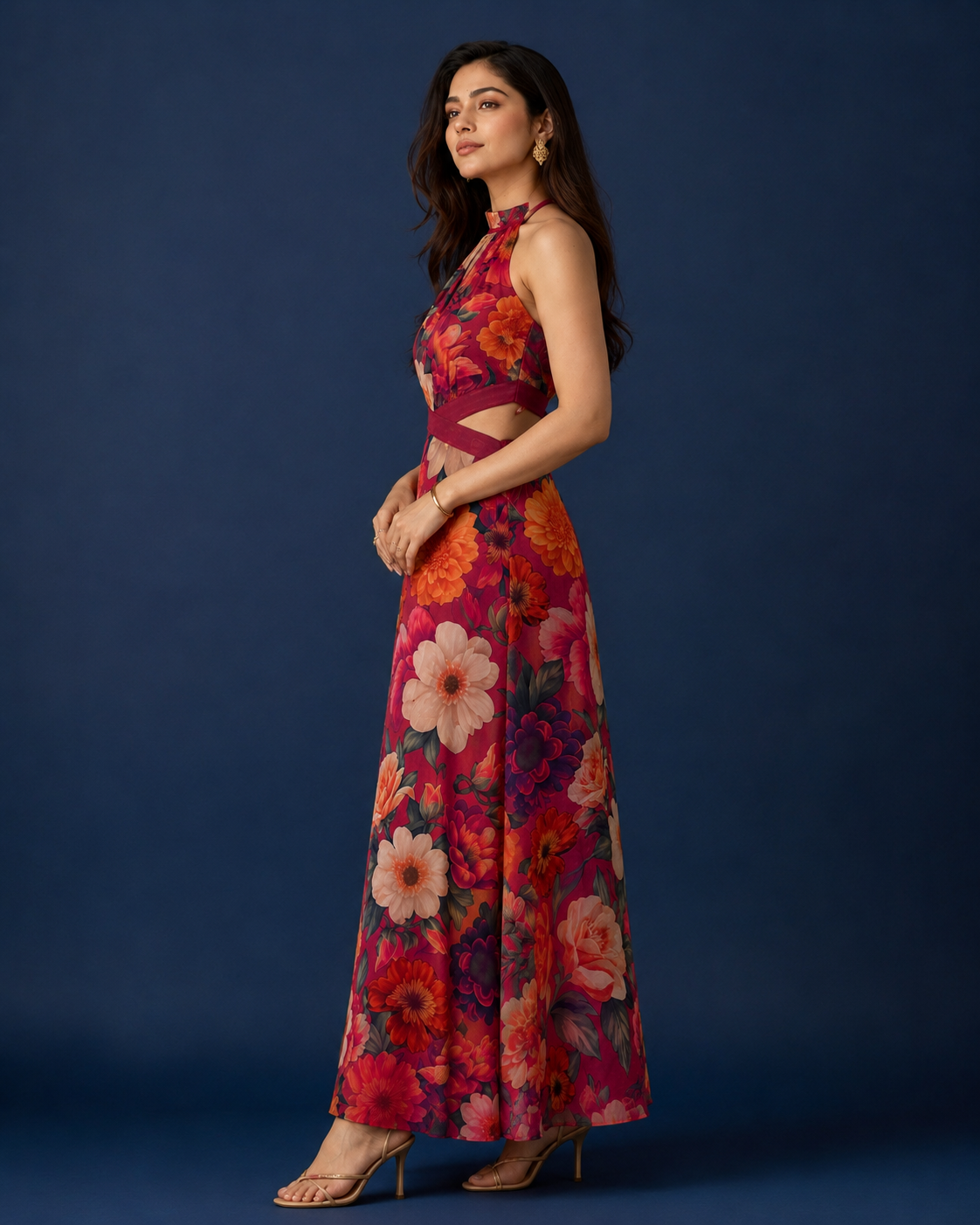 Bloom Halter Dress