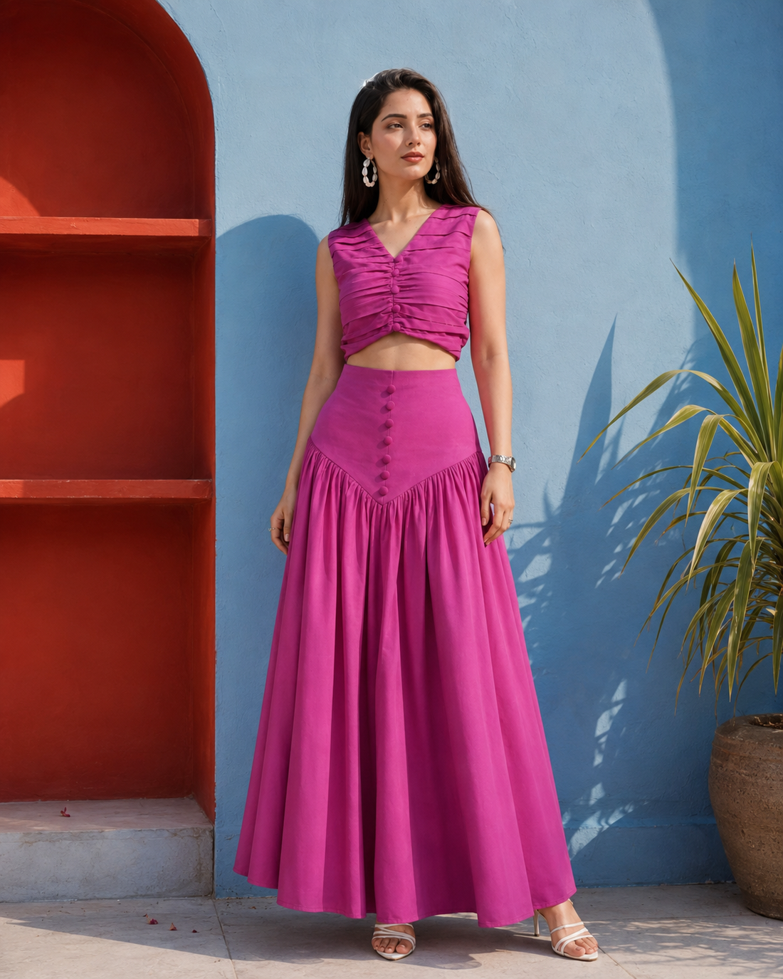 Fuschia Muse Dress