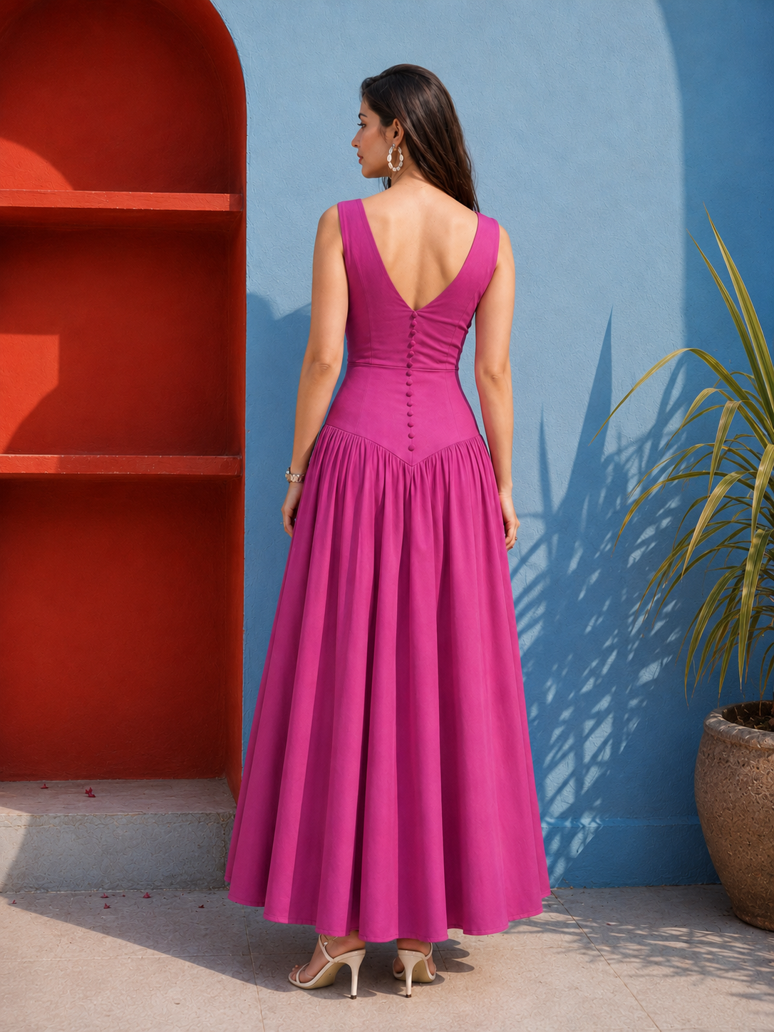 Fuschia Muse Dress