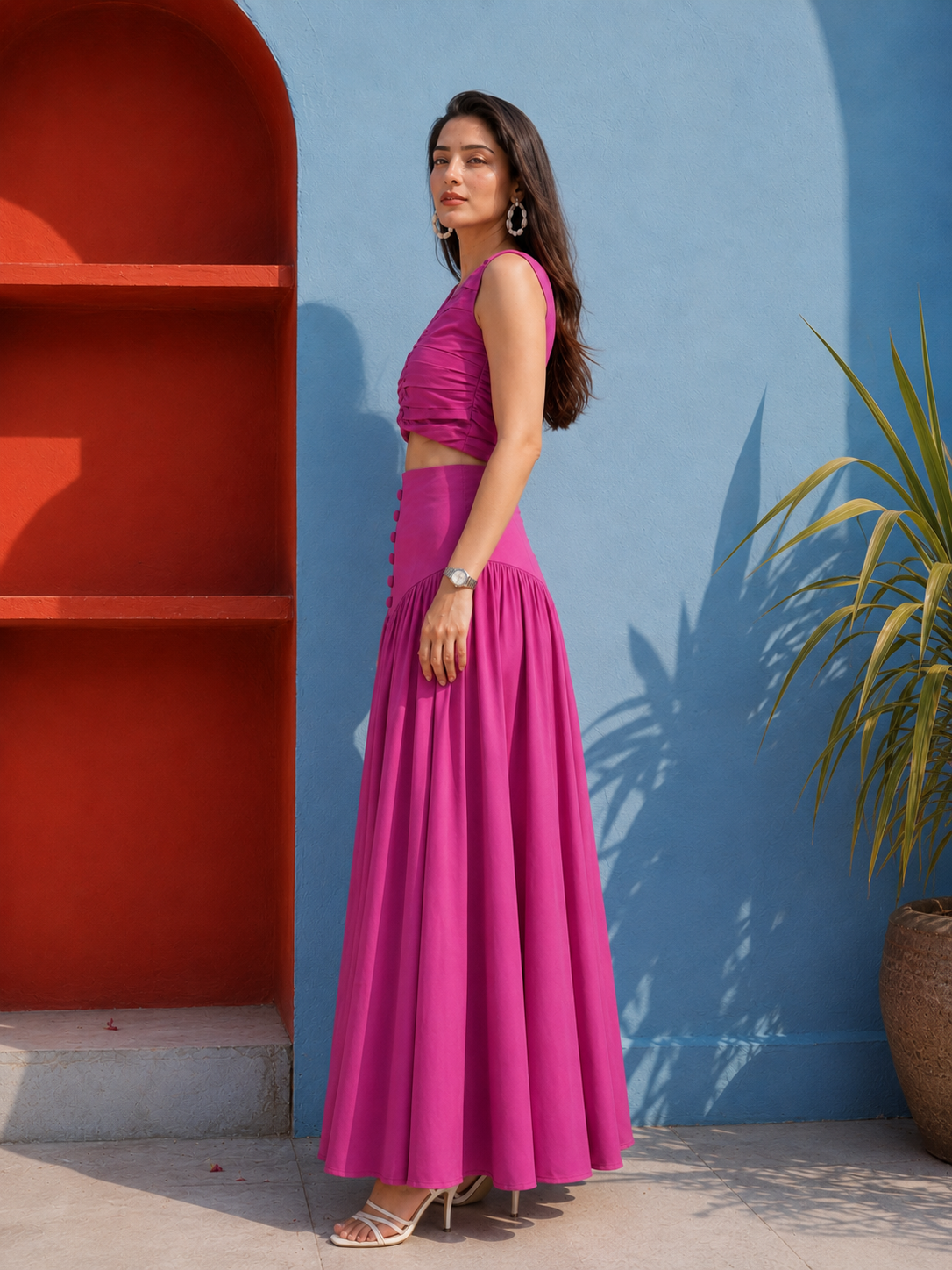 Fuschia Muse Dress